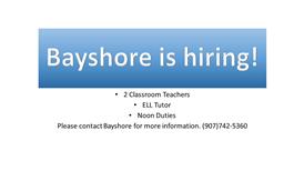  Bayshore is hiring